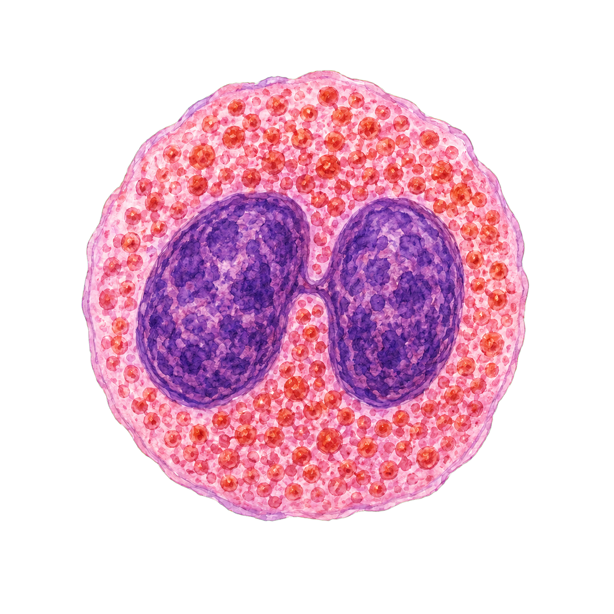 Eosinophil cell morphology